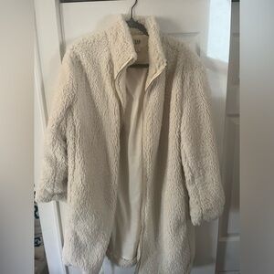 Gap Sherpa Cream Coat